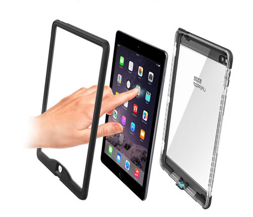 LifeProof Nuud for iPad Air in water