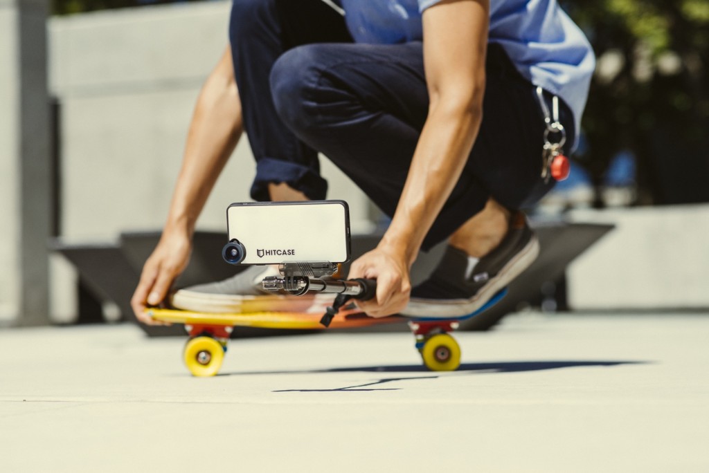 HitCase Snap for iPhone 6/6s on Skateboard
