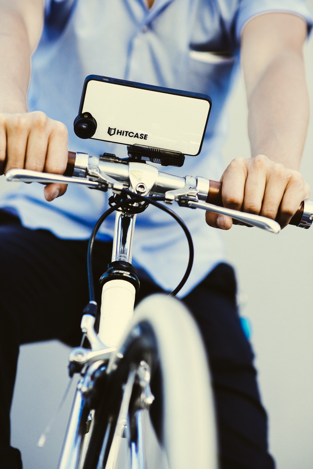 HitCase Snap for iPhone 6/6s on Bike